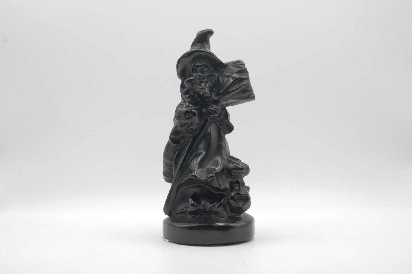 Black Obsidian Witch Figurine
