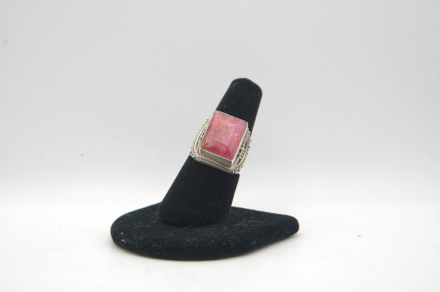 Bezel-Set Ruby Statement Ring