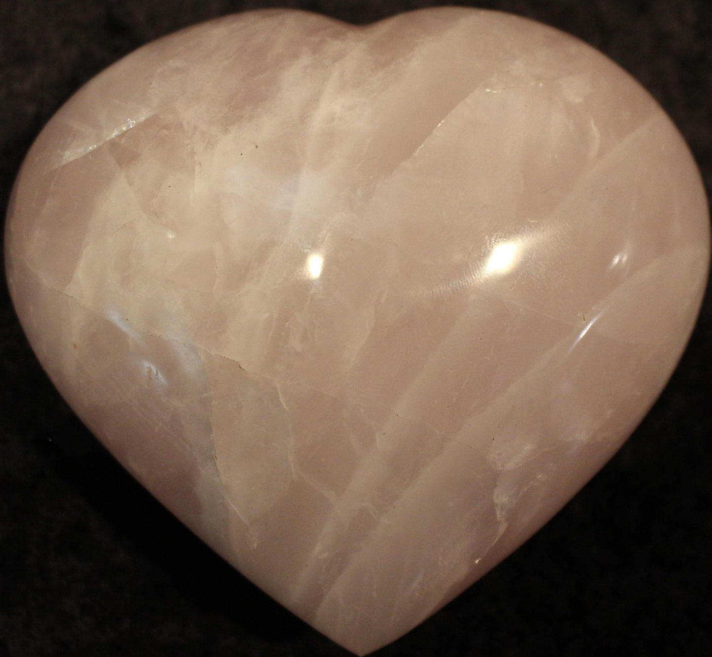 Rose Quartz Heart