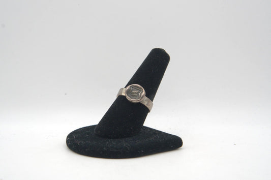 Butterfly Wax Seal Silver Ring