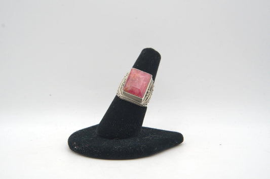 Bezel-Set Ruby Statement Ring